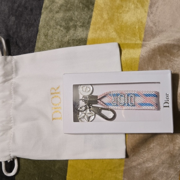 Dior Accessories - Dior Embroidered Limited Edition Gift  With Purchase Keychain